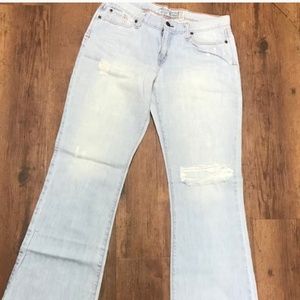 Abercrombie distressed jeans
